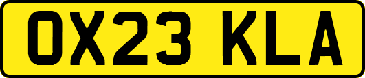 OX23KLA