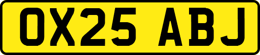 OX25ABJ