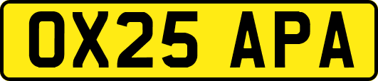 OX25APA