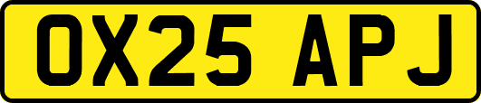 OX25APJ