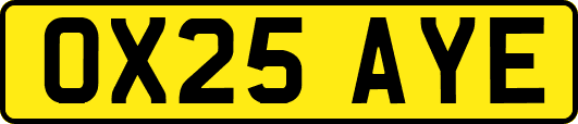 OX25AYE