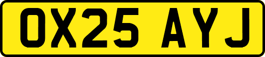 OX25AYJ