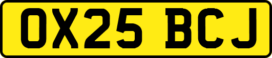 OX25BCJ