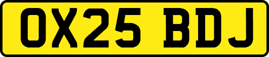 OX25BDJ