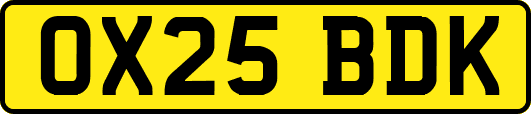 OX25BDK