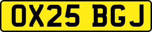 OX25BGJ