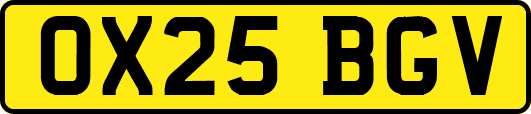 OX25BGV