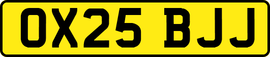 OX25BJJ