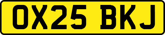 OX25BKJ
