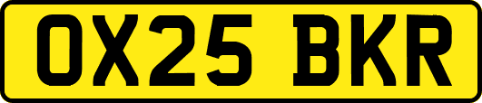 OX25BKR