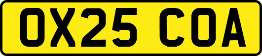 OX25COA