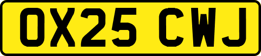 OX25CWJ