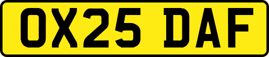 OX25DAF