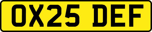 OX25DEF