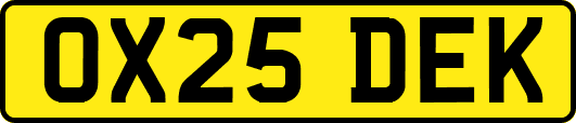 OX25DEK