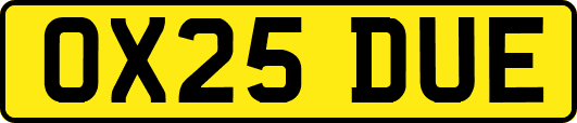 OX25DUE