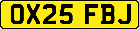 OX25FBJ
