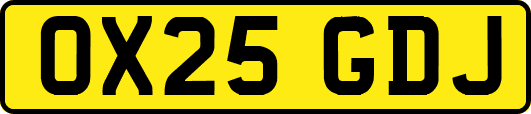 OX25GDJ