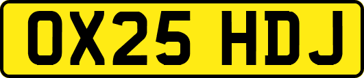 OX25HDJ