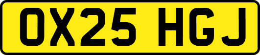 OX25HGJ