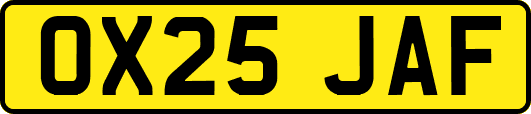 OX25JAF