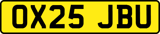 OX25JBU