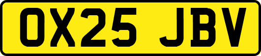 OX25JBV