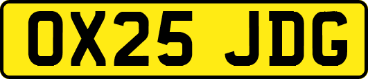 OX25JDG