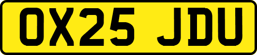 OX25JDU