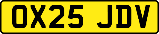 OX25JDV