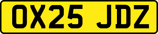 OX25JDZ