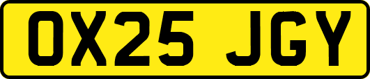 OX25JGY