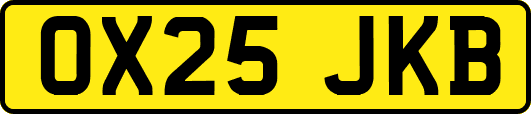 OX25JKB
