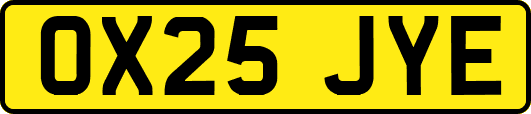 OX25JYE