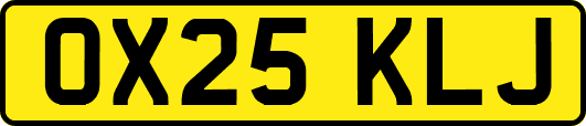 OX25KLJ