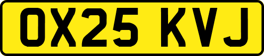OX25KVJ