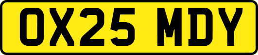 OX25MDY