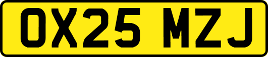 OX25MZJ