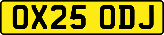 OX25ODJ
