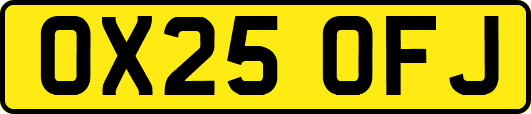 OX25OFJ