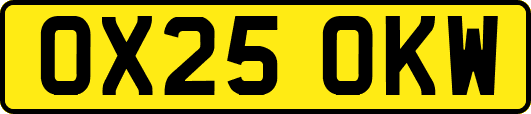 OX25OKW