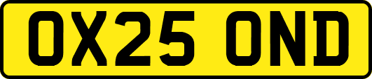 OX25OND