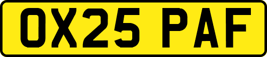 OX25PAF