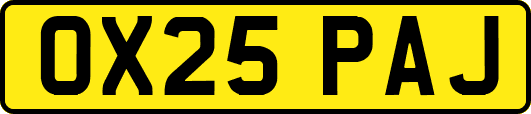 OX25PAJ