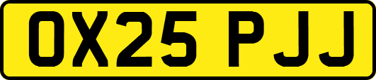 OX25PJJ