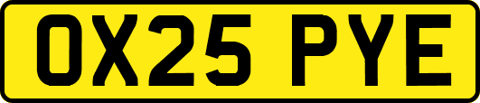 OX25PYE