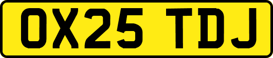 OX25TDJ