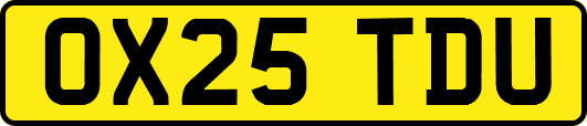 OX25TDU