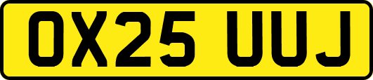 OX25UUJ