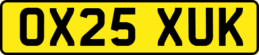 OX25XUK